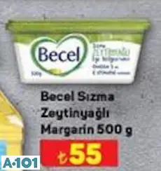 BECEL SIZMA ZEYTİNYAĞLI MARGARİN 500 G